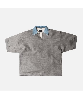 Fear of God 5th Collection V-Neck Polo - Heather Grey Fin de série