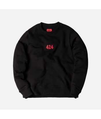 424 Alias Crewneck - Black pas cher chine