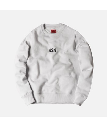 424 Alias Crewneck - White Par le système avancé 