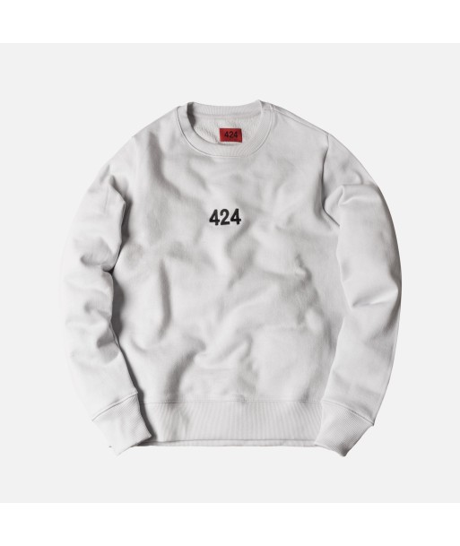 424 Alias Crewneck - White Par le système avancé 