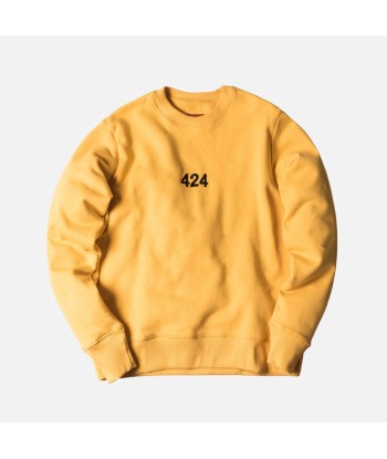 424 Alias Crewneck - Yellow français