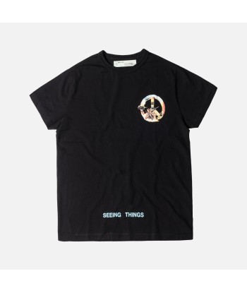 Off-White Peace Tee - Black / Multi une grave pollution 