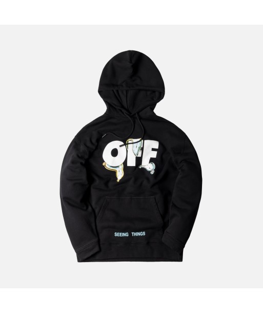 Off-White Watches Over Hoodie - Black / Multi l'évolution des habitudes 