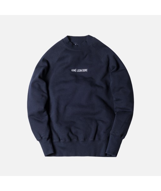 Aimé Leon Dore Crewneck  - Midnight Navy pas cher 