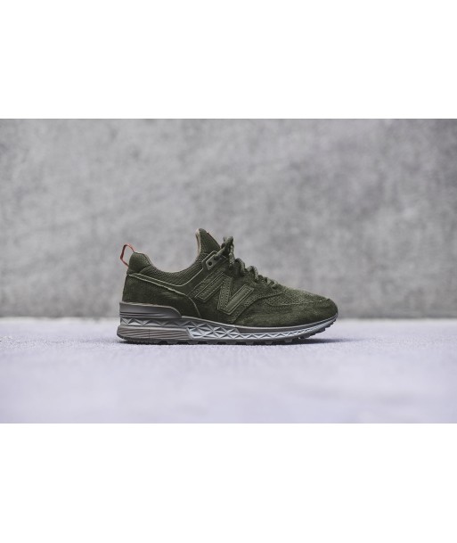 New Balance 574S - Olive Comparez et commandez 