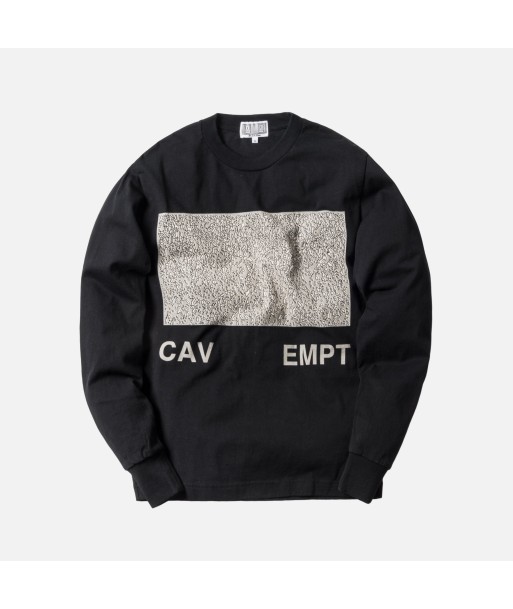 Cav Empt VCR Noise L/S Tee - Black Les êtres humains sont 