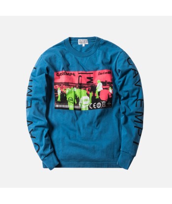 Cav Empt CE!X L/S Tee -  Blue solde