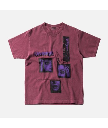 Cav Empt Processes Overdye Tee - Red votre restaurant rapide dans 