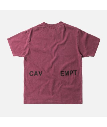 Cav Empt Processes Overdye Tee - Red votre restaurant rapide dans 