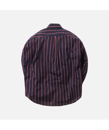 Fear of God 5th Collection Piped Oversized Button-Up - Navy / Red ouvre sa boutique