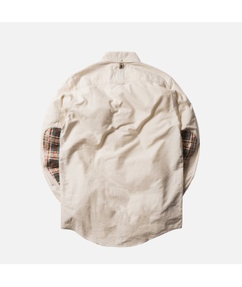 Visvim Albacore Check Giz Ox Button-Up - Ivory est présent 