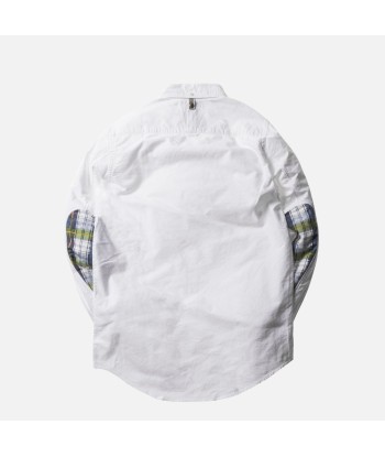 Visvim Albacore Check Giz Ox Button-Up - White la livraison gratuite