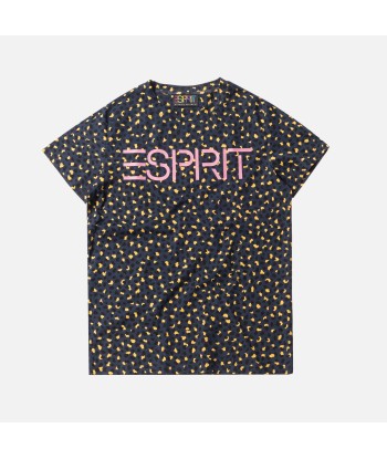 OC x Esprit Logo Tee - Navy / Leopard livraison et retour toujours gratuits