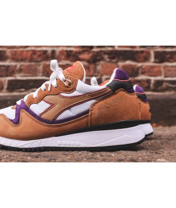 Diadora x Patta V.7000 90s - Honey mustard / Neutral grey en ligne