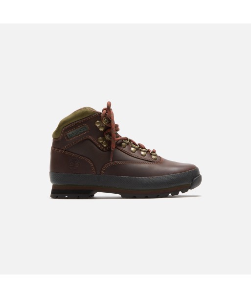 Timberland Euro Hiker Cordura - Brown / Forest basket pas cher