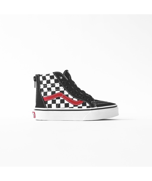 Vans Kids Sk8-Hi Zip - Black / Red Livraison rapide