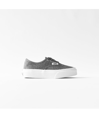 Vans Kids Authentic - Black Glitter / White une grave pollution 