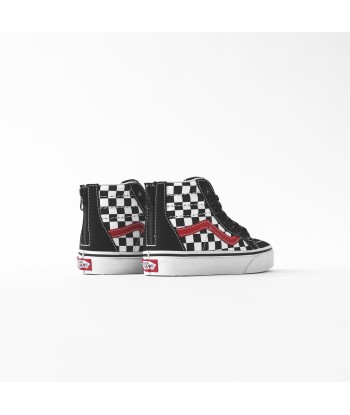 Vans Kids Sk8-Hi Zip - Black / Red Livraison rapide