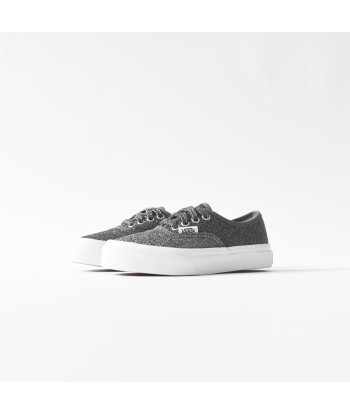 Vans Kids Authentic - Black Glitter / White une grave pollution 