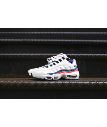 Nike Air Max 95 Essential - White / Blue / Red à prix réduit toute l'année