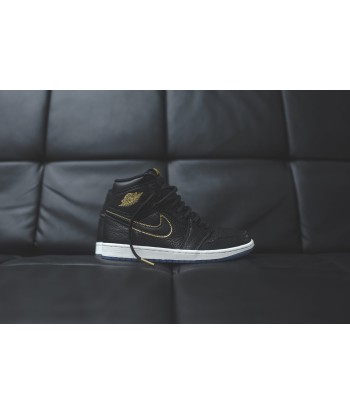 Nike Grade School Air Jordan 1 OG - Black / Gold d'Europe débarque