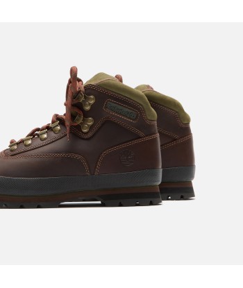 Timberland Euro Hiker Cordura - Brown / Forest basket pas cher