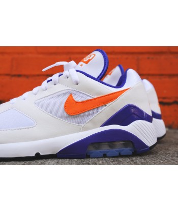 Nike Air Max 180 - White / Orange / Purple de technologie