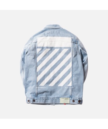 Off-White Temperature Oversized Jacket - Bleach White s'inspire de l'anatomie humaine