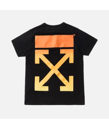 Off-White Gradient Caravaggio Slim Tee - Black / Multi Les magasins à Paris