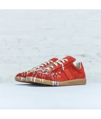 Maison Margiela Mix Painter Replica Sneaker - Red de pas cher