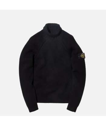 Stone Island Knit Turtleneck - Black JUSQU'A -70%! 