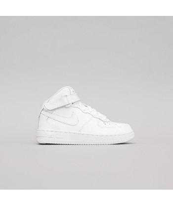 Nike Pre-School Air Force 1 - Mid White / White store