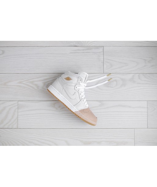 Nike WMNS Air Jordan 1 High PRM Split - Tan Toe vente chaude votre 