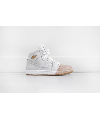 Nike WMNS Air Jordan 1 High PRM Split - Tan Toe vente chaude votre 