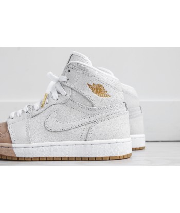 Nike WMNS Air Jordan 1 High PRM Split - Tan Toe vente chaude votre 