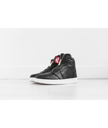 Nike WMNS Air Jordan 1 High Zip - Black / Sail Venez acheter