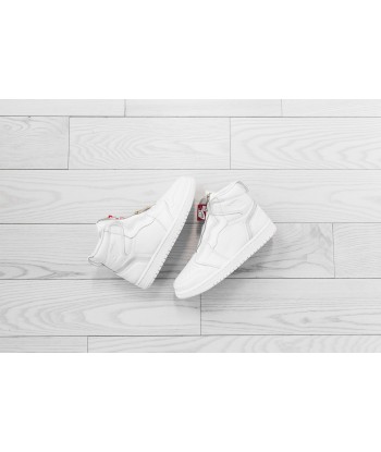 Nike WMNS Air Jordan 1 High Zip - Triple White Venez découvrir notre 