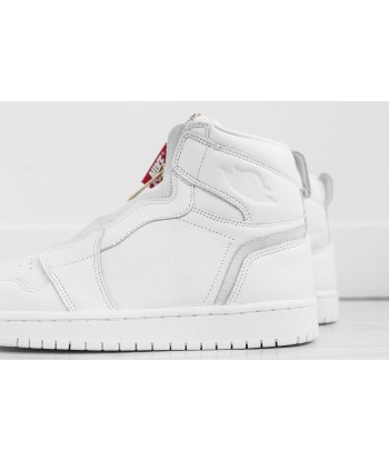 Nike WMNS Air Jordan 1 High Zip - Triple White Venez découvrir notre 