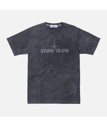 Stone Island Tie Dye Tee - Charcoal Par le système avancé 