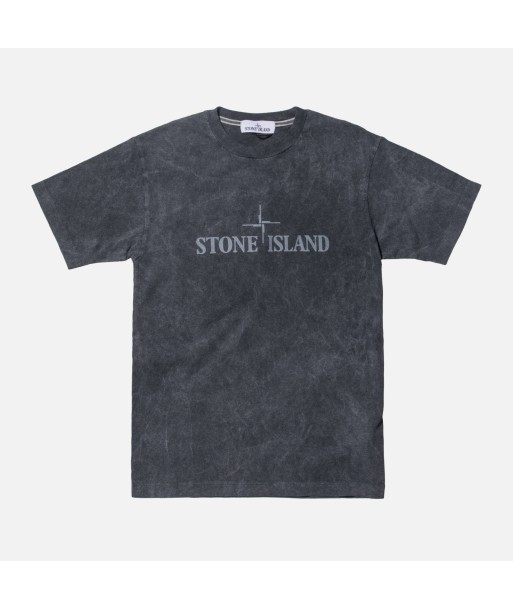 Stone Island Tie Dye Tee - Charcoal Par le système avancé 