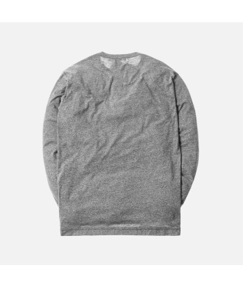 John Elliott L/S Classic Mercer Tee - Grey d'Europe débarque