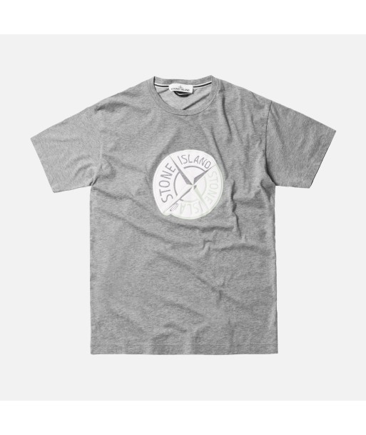 Stone Island Warp Logo Tee - Dust Toutes les collections ici