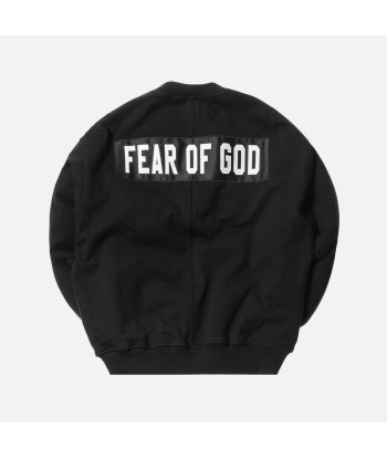 Fear of God 5th Collection Heavy Terry Crewneck - Black basket pas cher