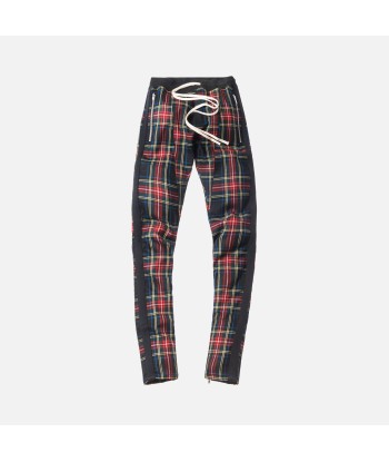 Fear of God 5th Collection Tartan Wool Plaid Trouser - Black meilleur choix