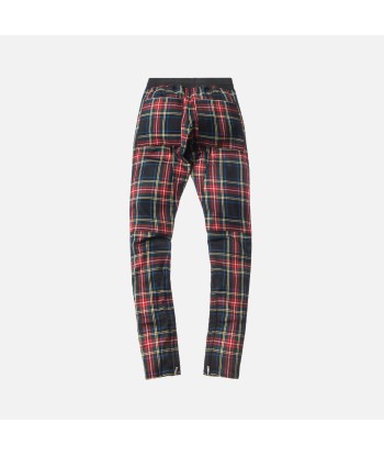 Fear of God 5th Collection Tartan Wool Plaid Trouser - Black meilleur choix