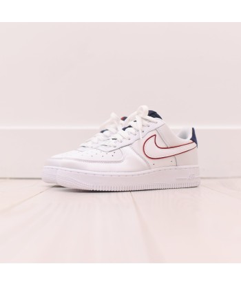 Nike WMNS Air Force 1 - White / Blue Paris Déstockage Promo