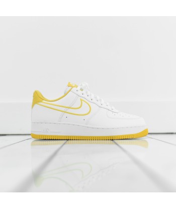 Nike Air Force 1 '07 - White / Yellow destockage