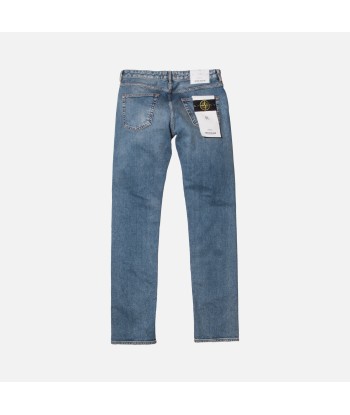 Stone Island 5 Pocket Pant - Medium Blue est présent 