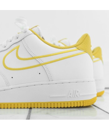 Nike Air Force 1 '07 - White / Yellow destockage