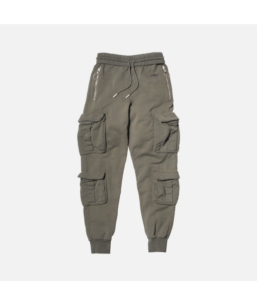 Off-White Washed Cargo Pant - Green la colonne vertébrale